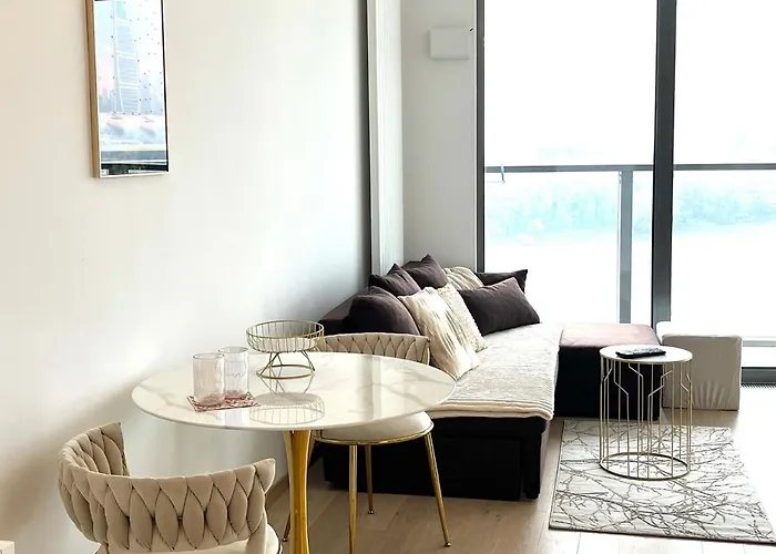 아파트 Luxury Aparment In Eurovea Tower