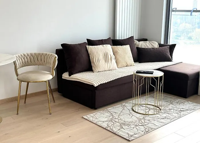 아파트 Luxury Aparment In Eurovea Tower 브라티슬라바